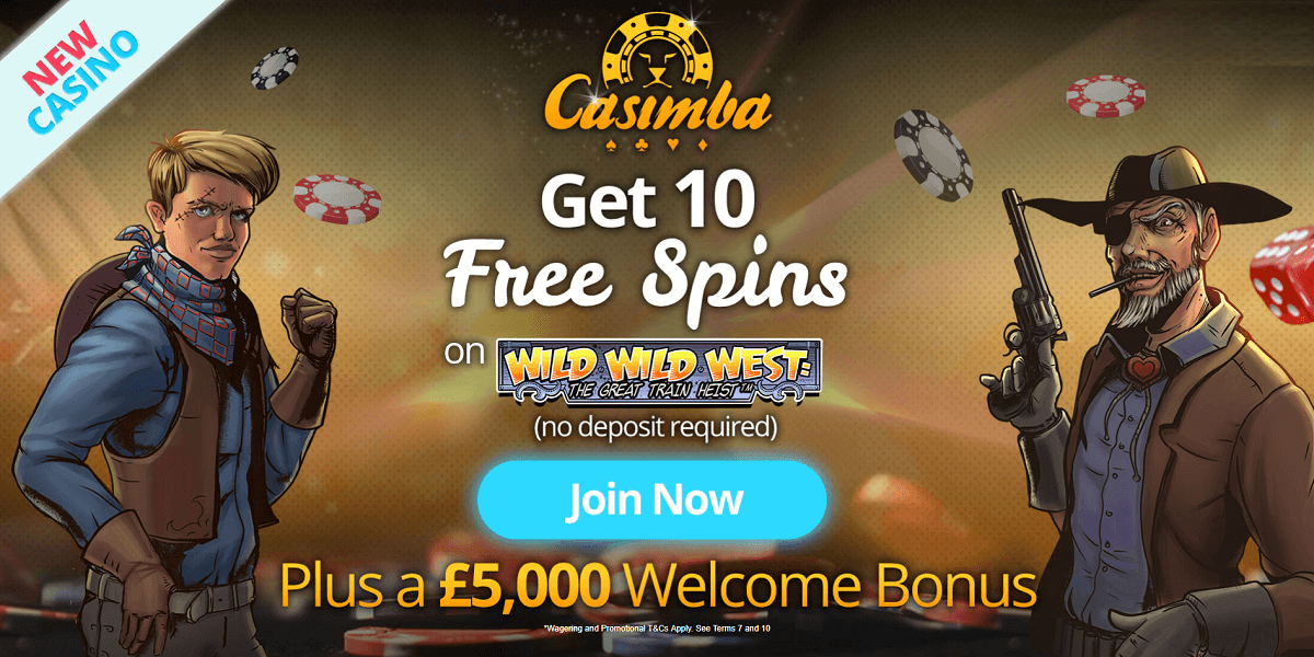 Casimba UK Welcome Bonus
